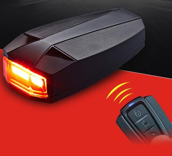 Remote Control Bicycle Alarm Intelligent Bike Tail Light - Image 5