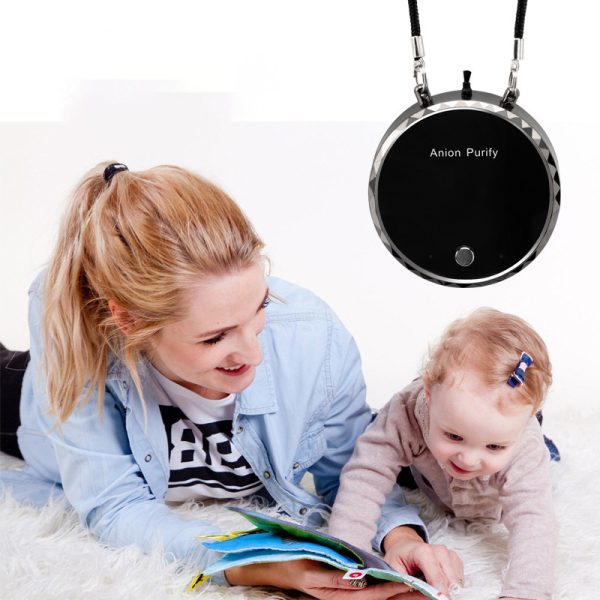 Portable hanging neck air purifier - Image 3